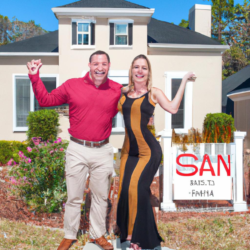 This couple found their dream home with the help of Mark Spain Real Estate in Jacksonville.